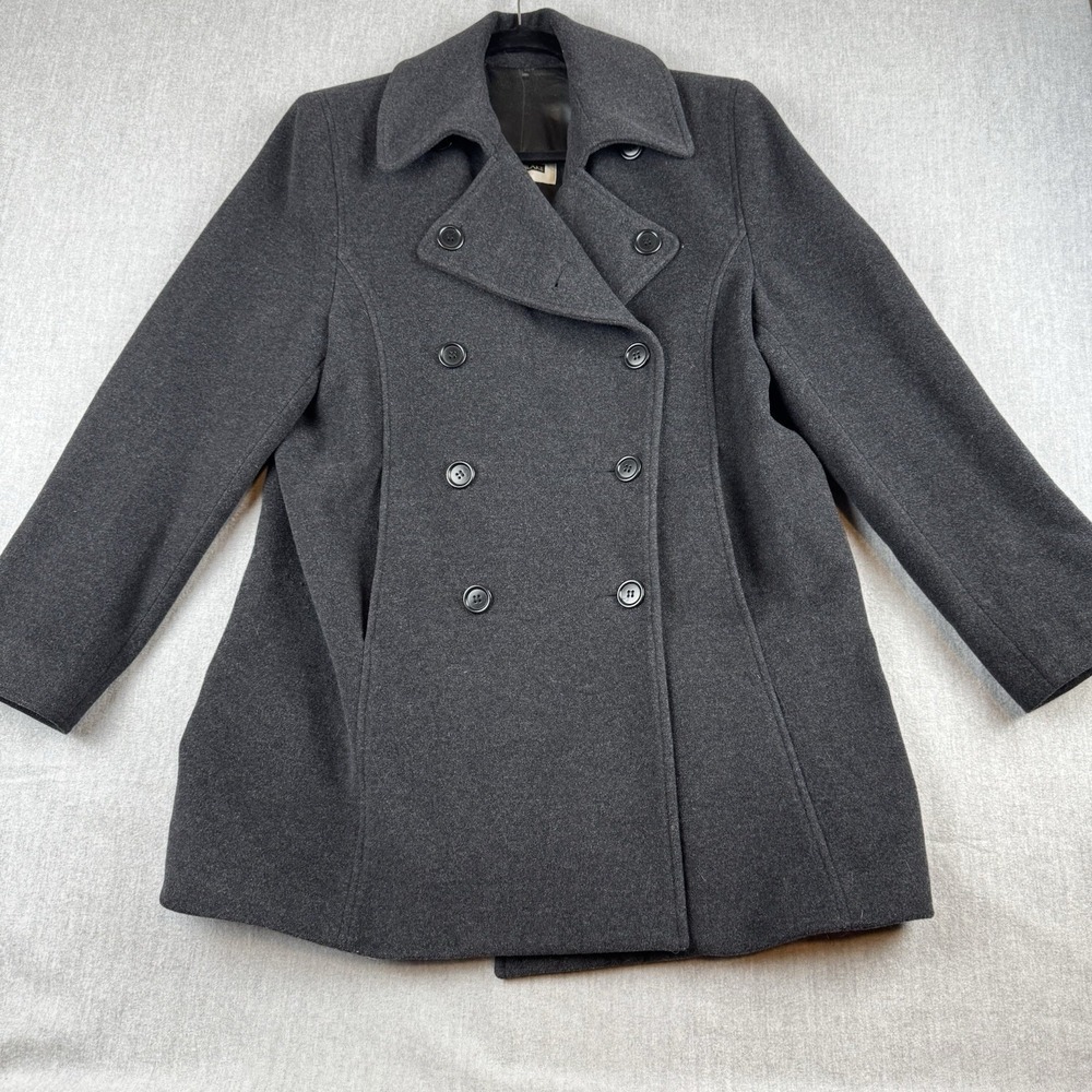 Studio Kristen Blake Collection Wool Cashmere Peacoat Dress Coat Sz 8 Nordstrom